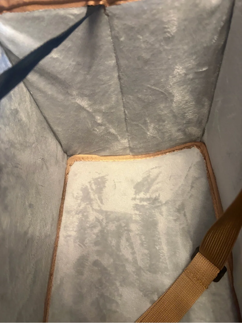 Dog Car Seat Booster - Tan Pet Travel Booster Seat